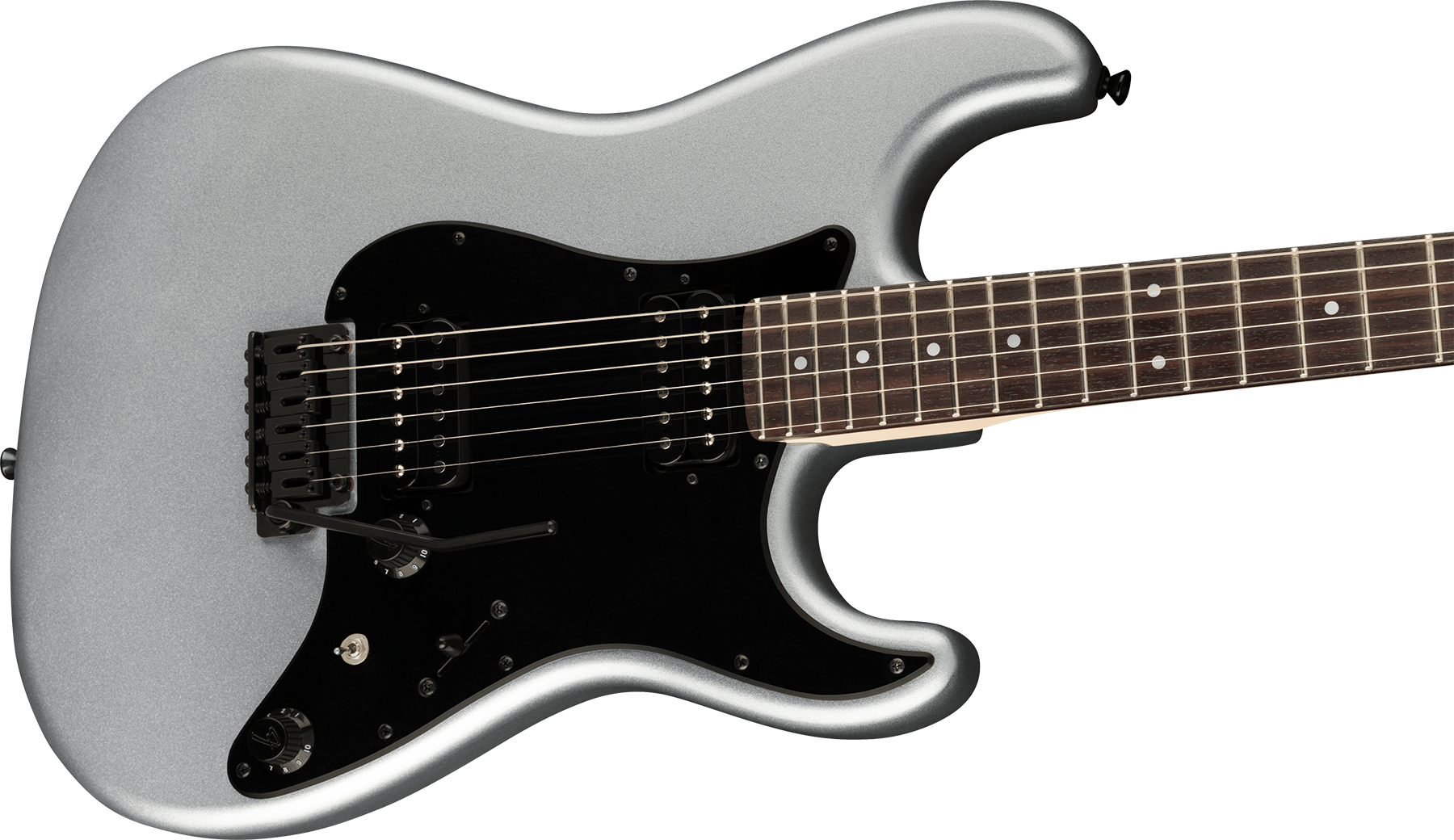 Fender Strat Boxer Hh Jap Trem Rw +housse - Inca Silver - E-Gitarre in Str-Form - Variation 2