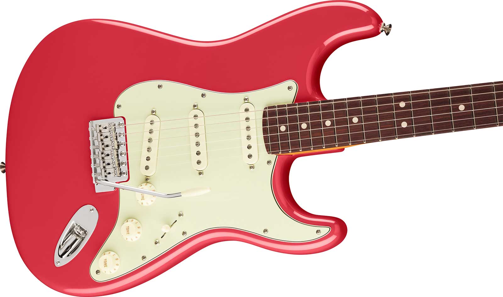 Fender Strat Classic American Pro Usa 3s Trem Rw - Faded Dakota Red - E-Gitarre in Str-Form - Variation 2