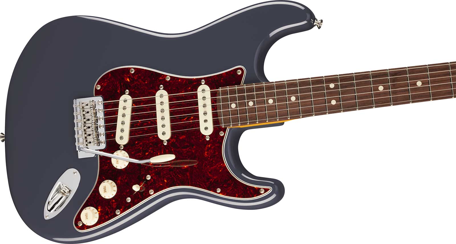 Fender Strat Classic American Pro Usa 3s Trem Rw - Faded Black - E-Gitarre in Str-Form - Variation 2