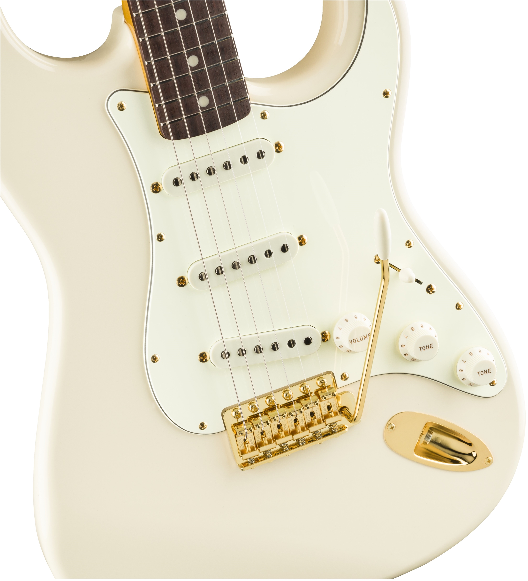 Fender Strat Daybreak Ltd 2019 Japon Gh Rw - Olympic White - E-Gitarre in Str-Form - Variation 4