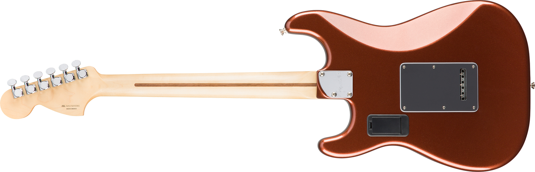 Fender Strat Deluxe Roadhouse Mex Mn - Classic Copper - E-Gitarre in Str-Form - Variation 1
