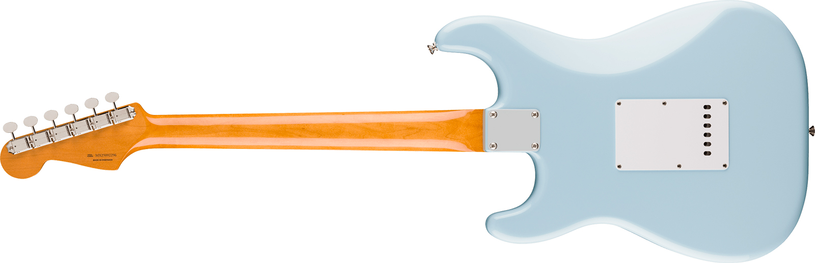 Fender Strat Early 60s Vintera 3 Mex 3s Trem Rw - Sonic Blue - E-Gitarre in Str-Form - Variation 1