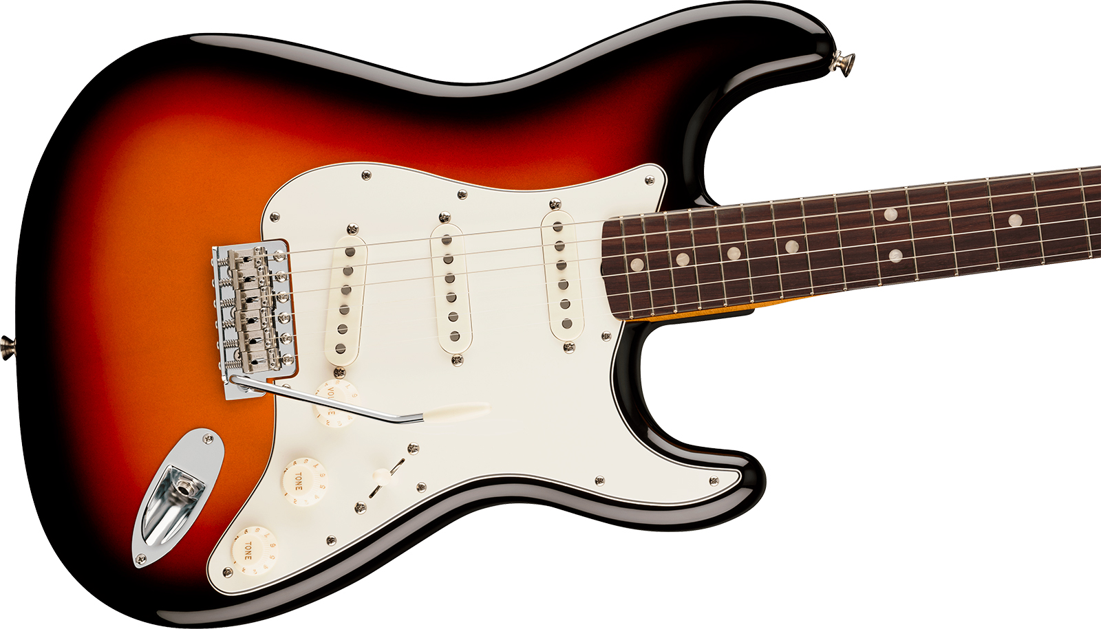 Fender Strat Early 60s Vintera 3 Mex 3s Trem Rw - 3-color Sunburst - E-Gitarre in Str-Form - Variation 2