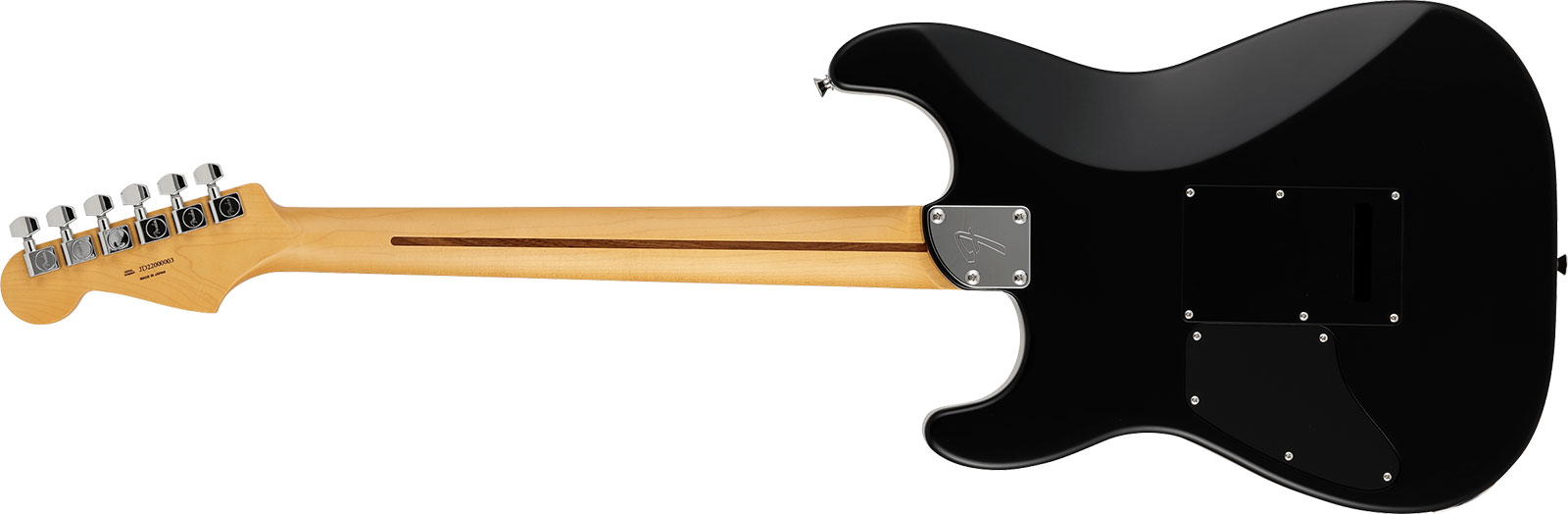 Fender Strat Elemental Mij Jap 2h Trem Rw - Stone Black - E-Gitarre in Str-Form - Variation 1