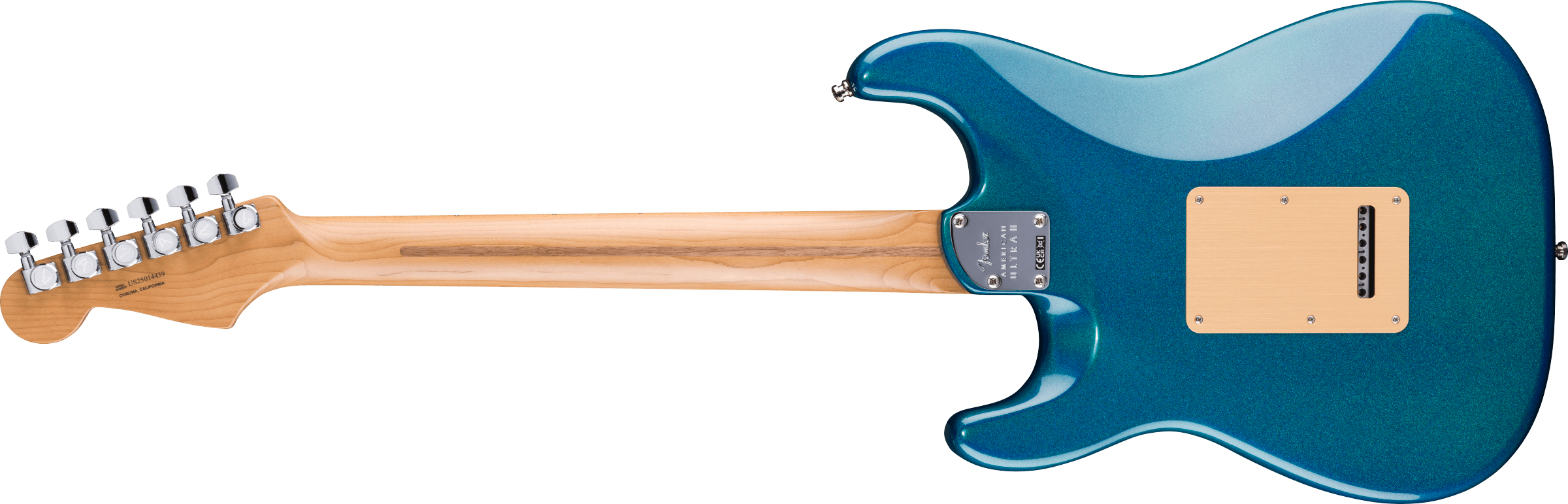 Fender Strat Hss American Ultra Ii Ltd Usa Trem Mn - Aurora Metallic - E-Gitarre in Str-Form - Variation 1