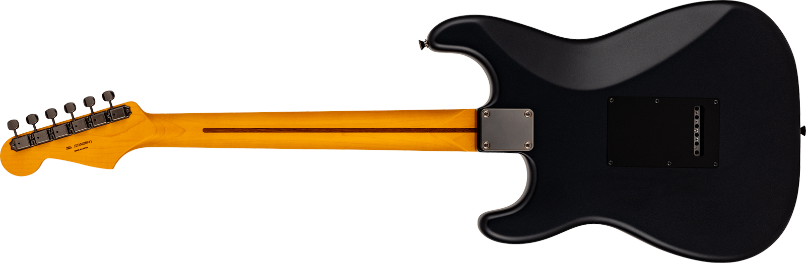 Fender Strat Hybrid Ii Mij Ltd Jap 3s Trem Rw - Matte Phantom Black - E-Gitarre in Str-Form - Variation 1