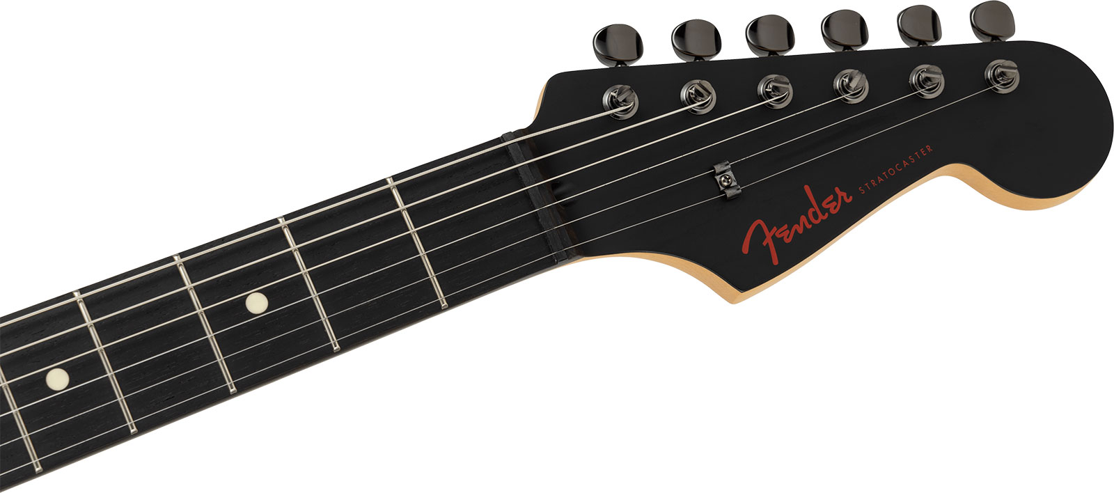 Fender Strat Hybrid Ii Mij Ltd Jap 3s Trem Rw - Black - E-Gitarre in Str-Form - Variation 3