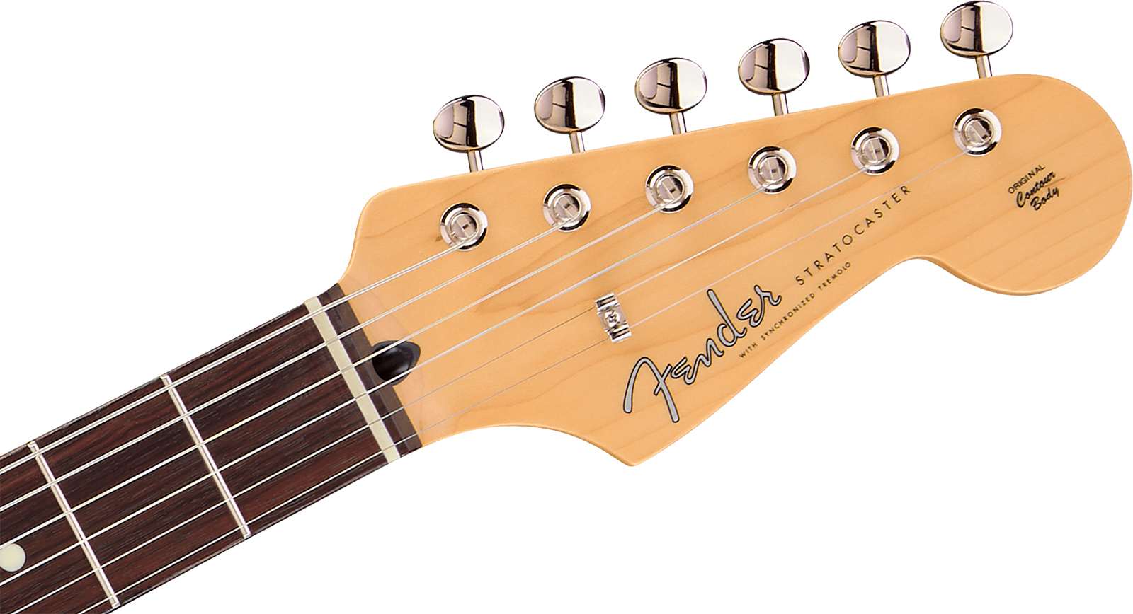 Fender Strat Hybrid Ii Mij Ltd Jap Hss Trem Rw - Daphne Blue - E-Gitarre in Str-Form - Variation 2