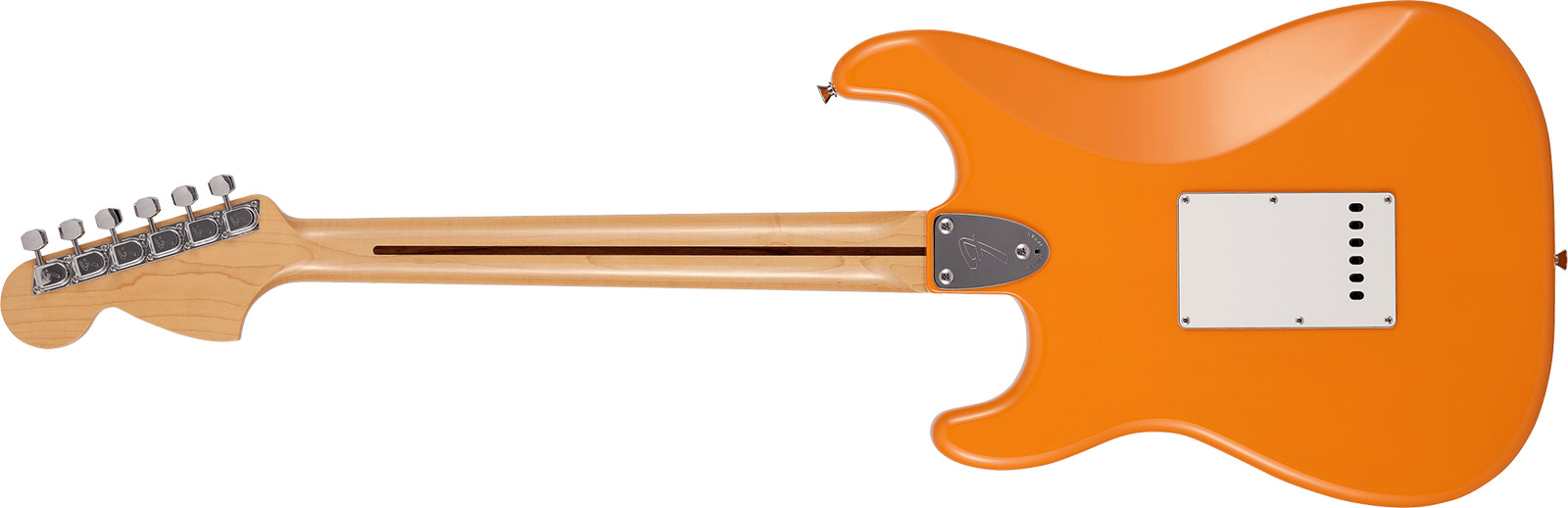 Fender Strat International Color Ltd Jap 3s Trem Rw - Capri Orange - E-Gitarre in Str-Form - Variation 1