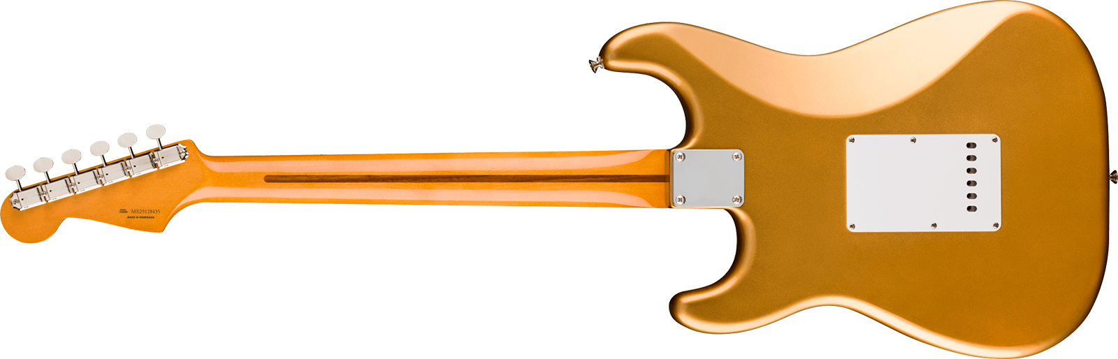 Fender Strat Late 50s Vintera 3 Mex 3s Trem Mn - Aztec Gold - E-Gitarre in Str-Form - Variation 1