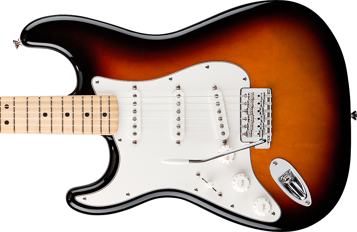 Fender Strat Standard Lh Mex Gaucher Mn - Brown Sunburst - E-Gitarre für Linkshänder - Variation 2