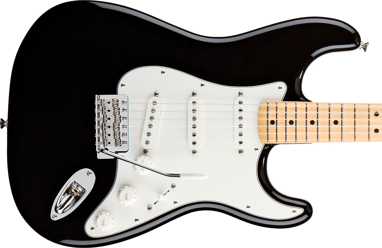 Fender Strat Mexican Standard 2011 3s Mn Black - E-Gitarre in Str-Form - Variation 2