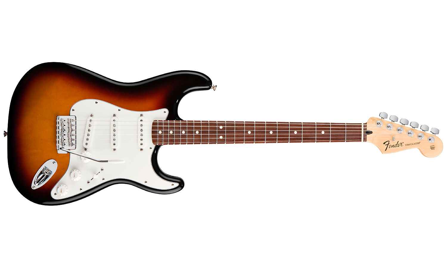 Fender Strat Standard Mex Sss Mn - Brown Sunburst - E-Gitarre in Str-Form - Variation 1