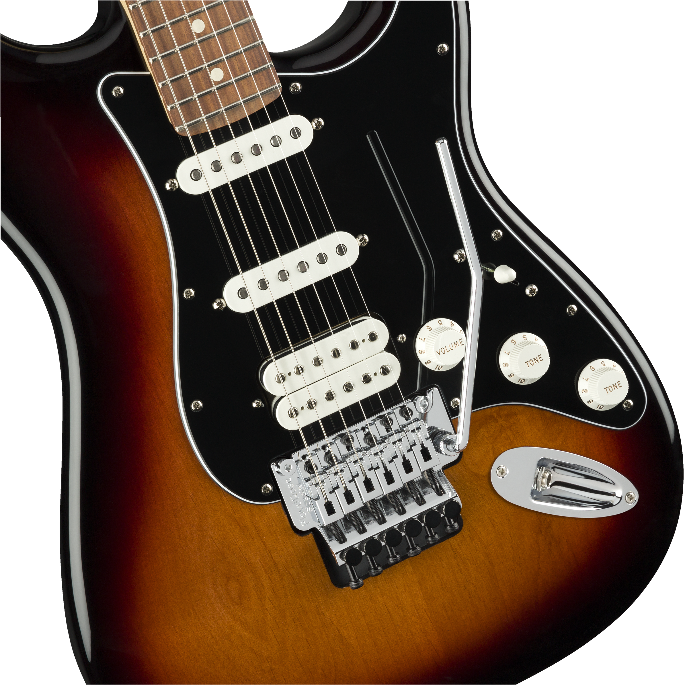 Fender Strat Player Floyd Rose Mex Hss Fr Pf - 3-color Sunburst - E-Gitarre in Str-Form - Variation 2