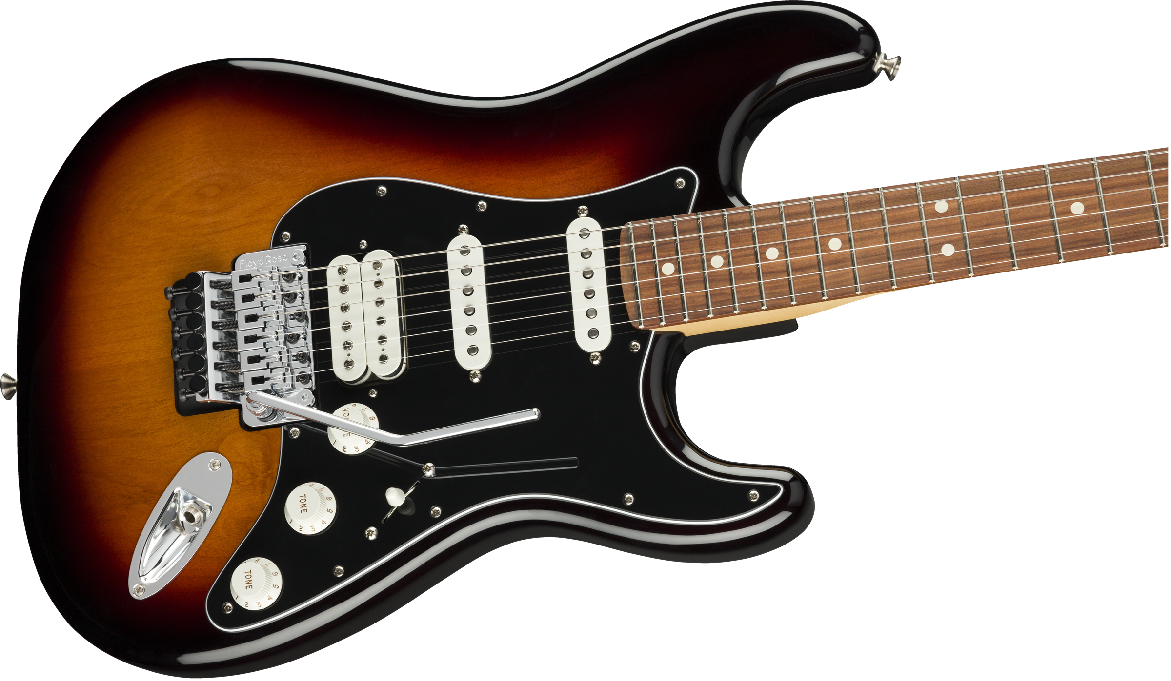 Fender Strat Player Floyd Rose Mex Hss Fr Pf - 3-color Sunburst - E-Gitarre in Str-Form - Variation 3