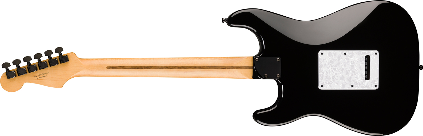 Fender Strat Player Fusion Ltd Mex Hss Trem Eb - Black - E-Gitarre in Str-Form - Variation 1
