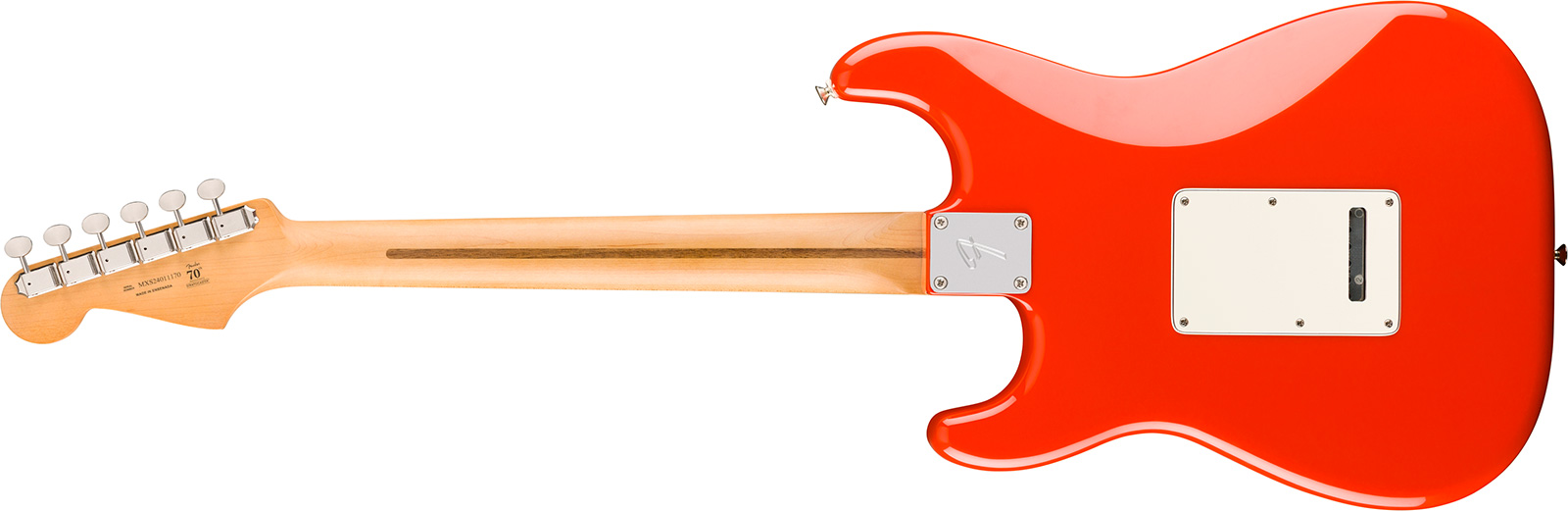 Fender Strat Player Ii Hss Mex Aulne Trem Rw - Coral Red - E-Gitarre in Str-Form - Variation 1