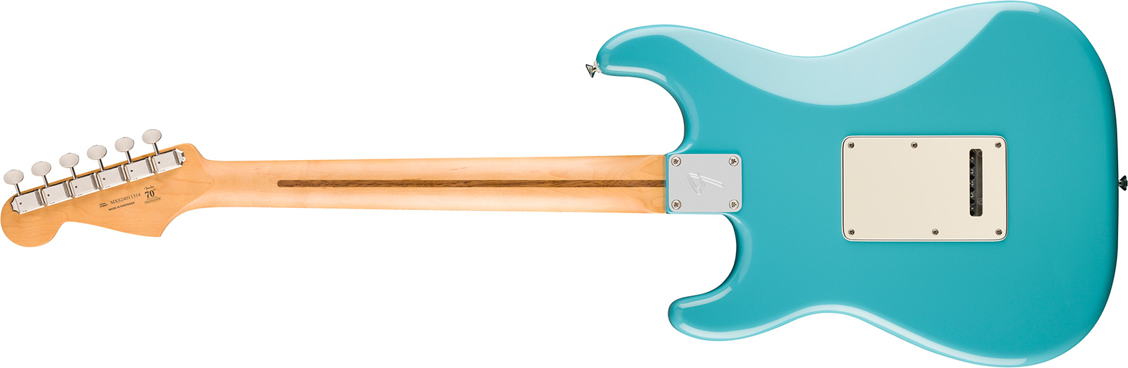 Fender Strat Player Ii Lh Mex Gaucher 3s Trem Mn - Aquatone Blue - E-Gitarre in Str-Form - Variation 1