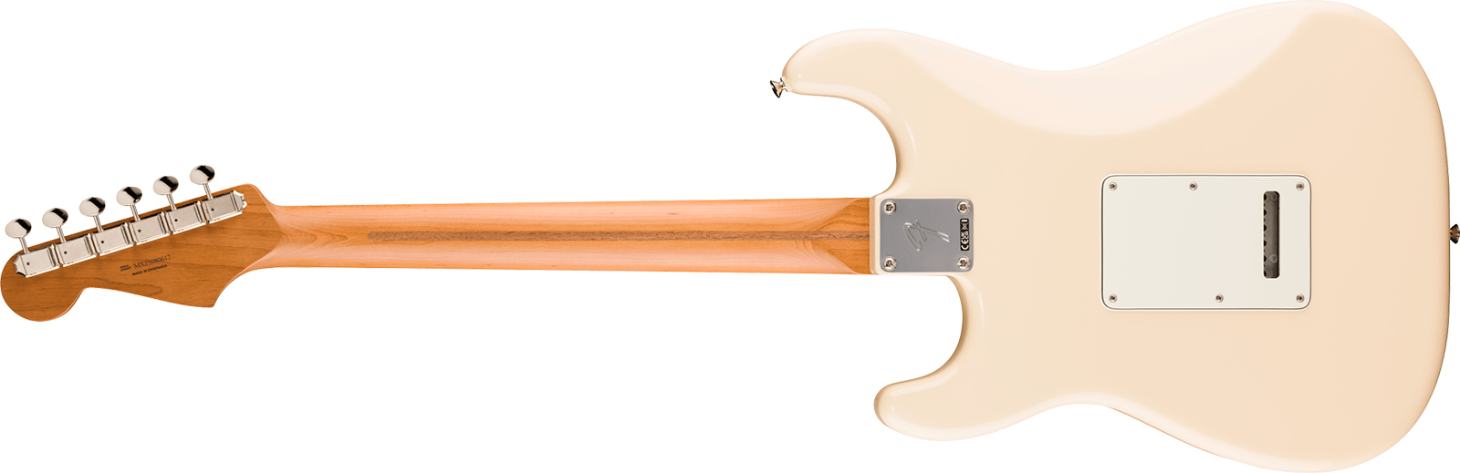 Fender Strat Player Ii Ltd Mex 3s Custom Shop Trem Mn - Olympic White - E-Gitarre in Str-Form - Variation 1