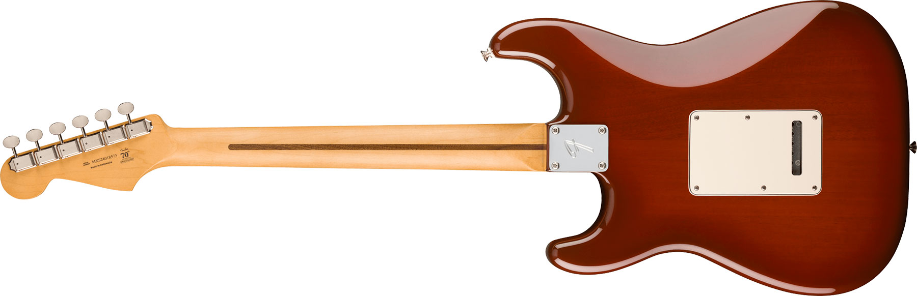 Fender Strat Player Ii Mex Acajou 3s Trem Mn - Transparent Mocha Burst - E-Gitarre in Str-Form - Variation 1