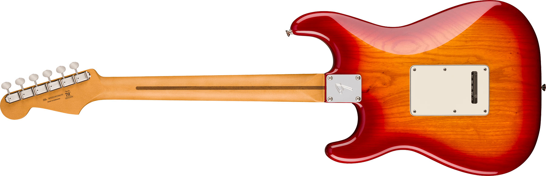 Fender Strat Player Ii Mex Frene 3s Trem Mn - Aged Cherry Burst - E-Gitarre in Str-Form - Variation 1