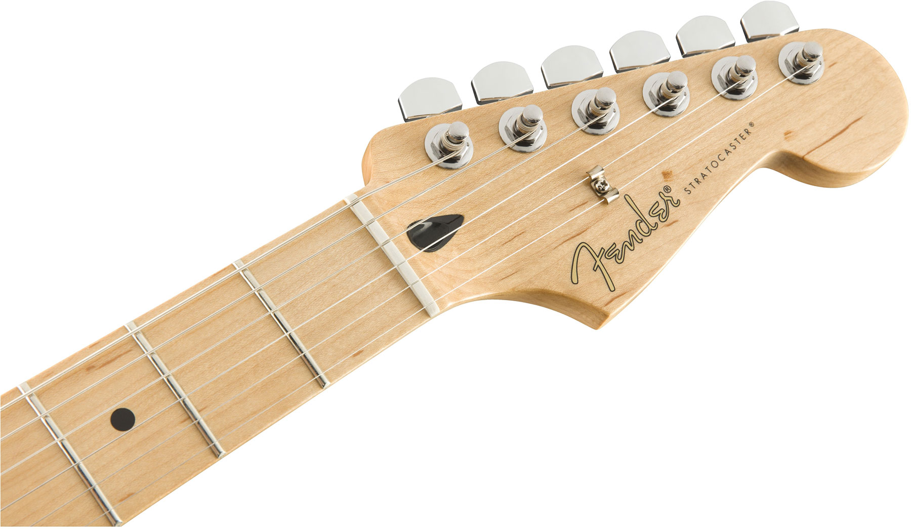 Fender Strat Player Lh Gaucher Mex Sss Mn - Polar White - E-Gitarre für Linkshänder - Variation 3