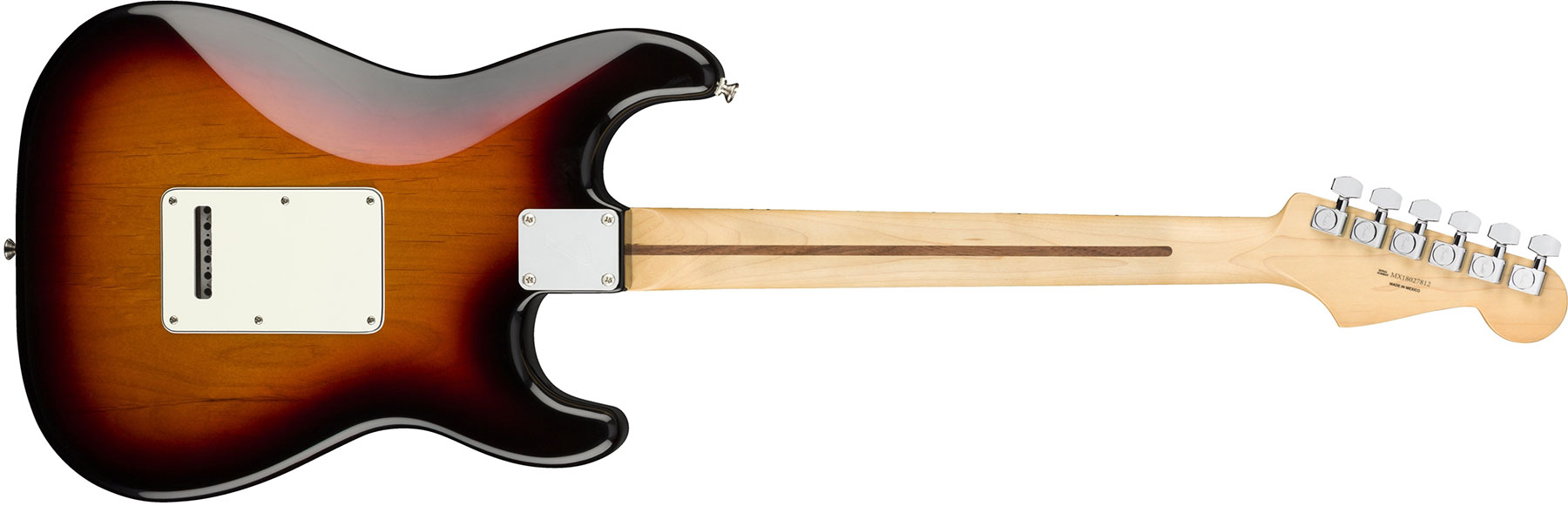 Fender Strat Player Lh Gaucher Mex Sss Mn - 3-color Sunburst - E-Gitarre für Linkshänder - Variation 4