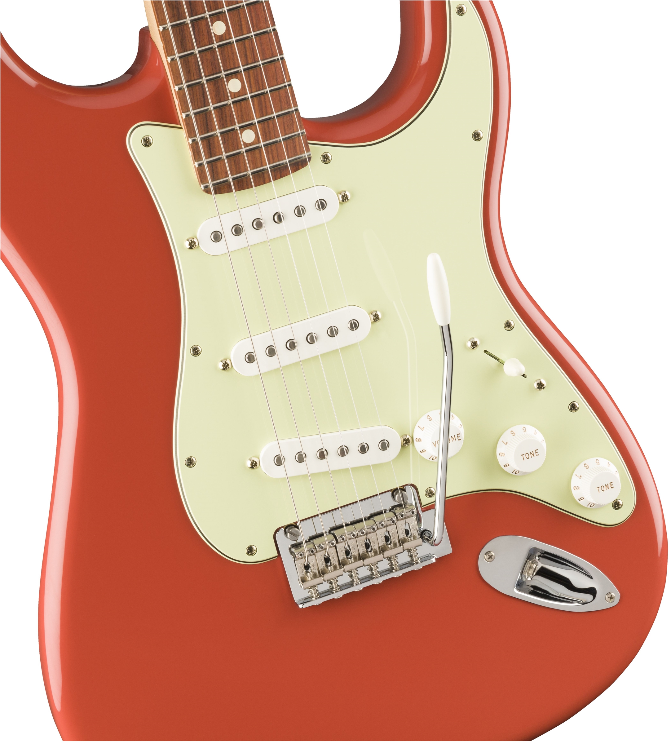 Fender Strat Player Ltd Mex 3s Trem Pf - Fiesta Red - E-Gitarre in Str-Form - Variation 2
