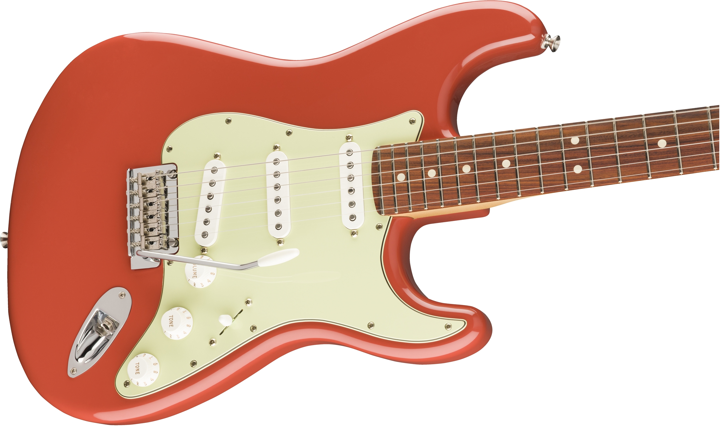 Fender Strat Player Ltd Mex 3s Trem Pf - Fiesta Red - E-Gitarre in Str-Form - Variation 3