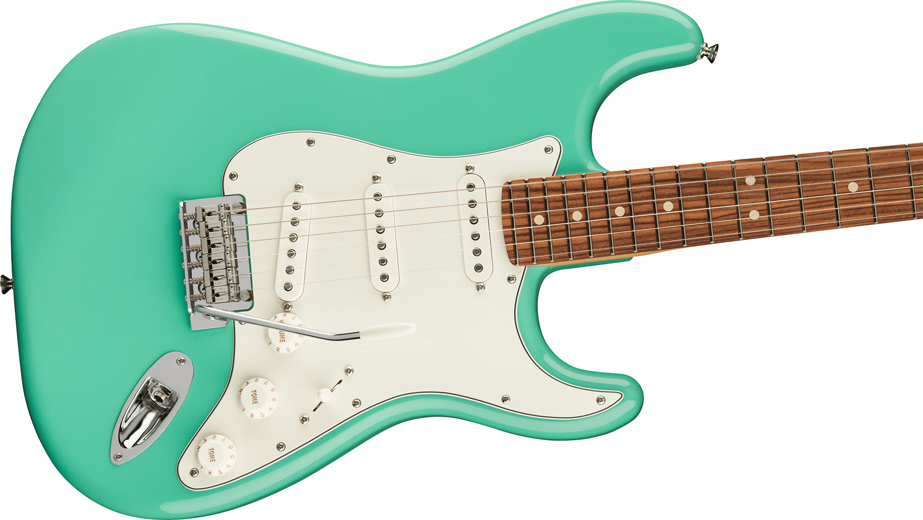 Fender Strat Player Mex 2023 3s Trem Pf - Seafoam Green - E-Gitarre in Str-Form - Variation 2
