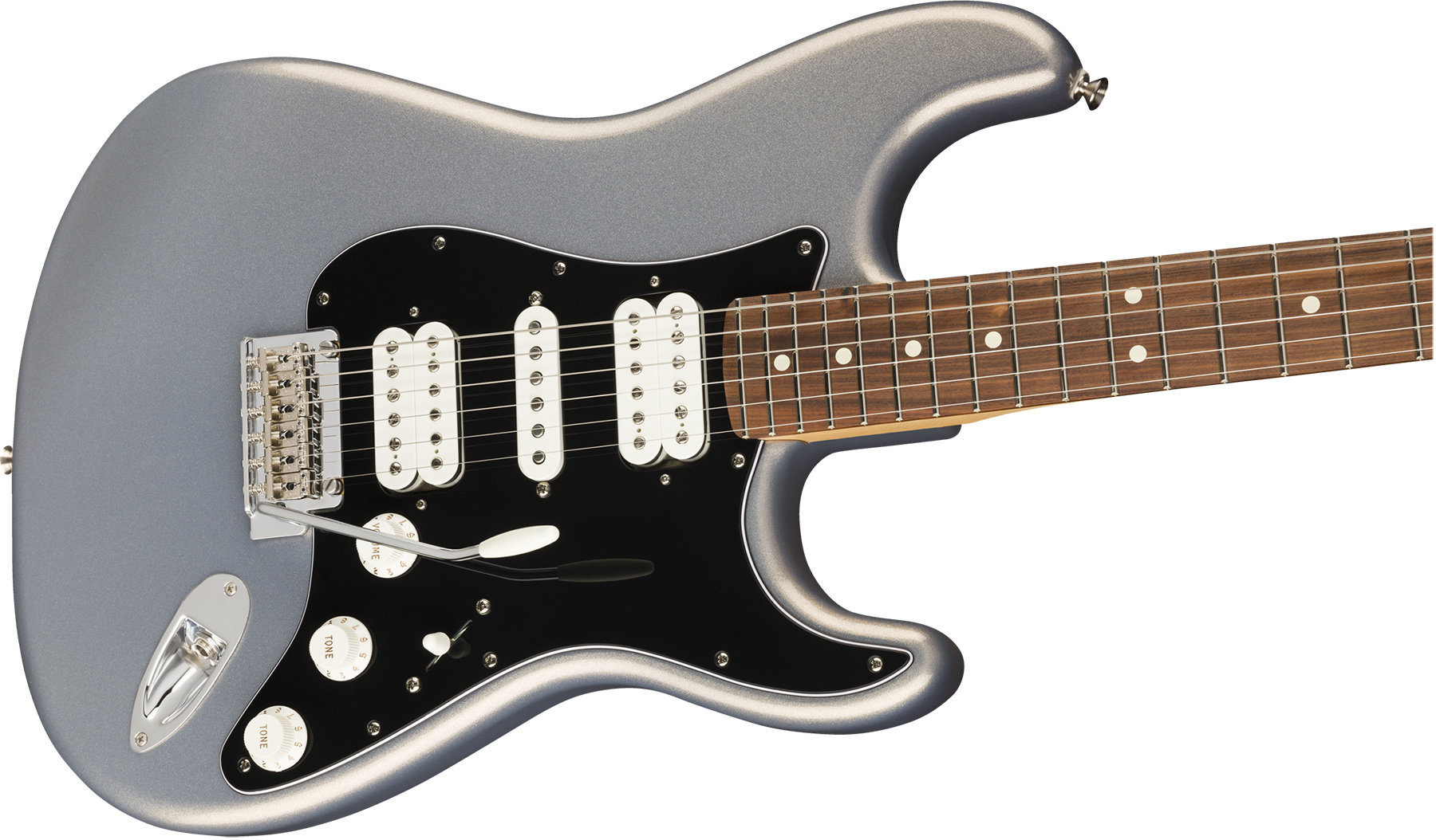 Fender Strat Player Mex Hsh Pf - Silver - E-Gitarre in Str-Form - Variation 3