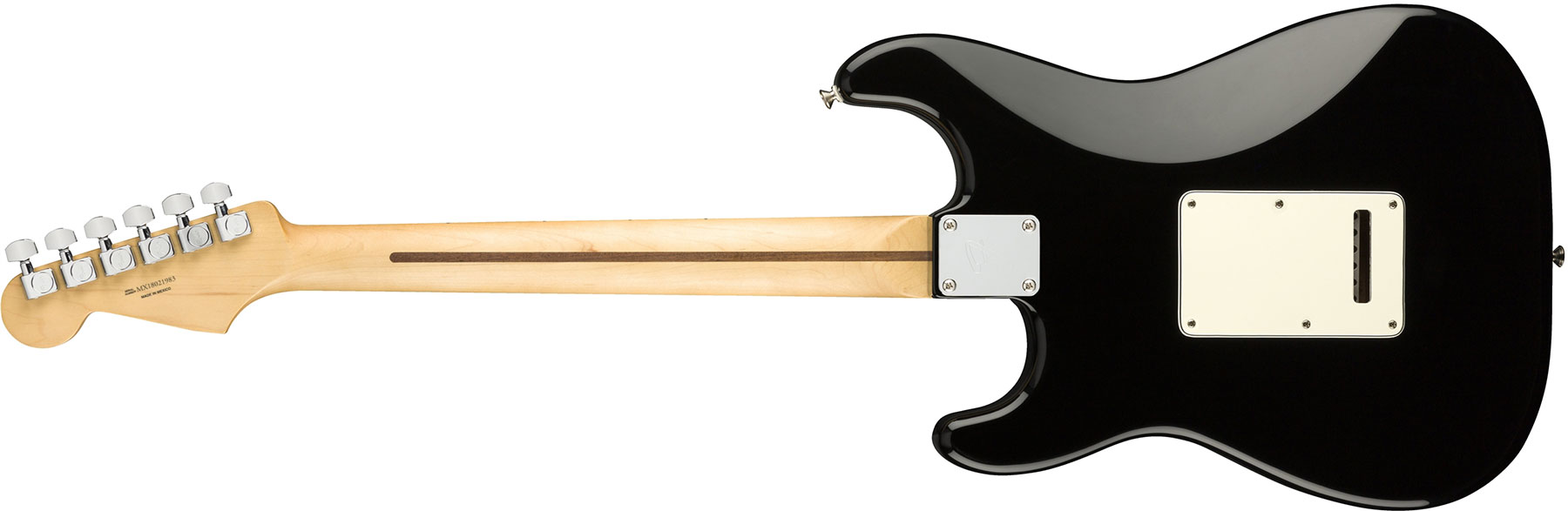 Fender Strat Player Mex Hss Mn - Black - E-Gitarre in Str-Form - Variation 1
