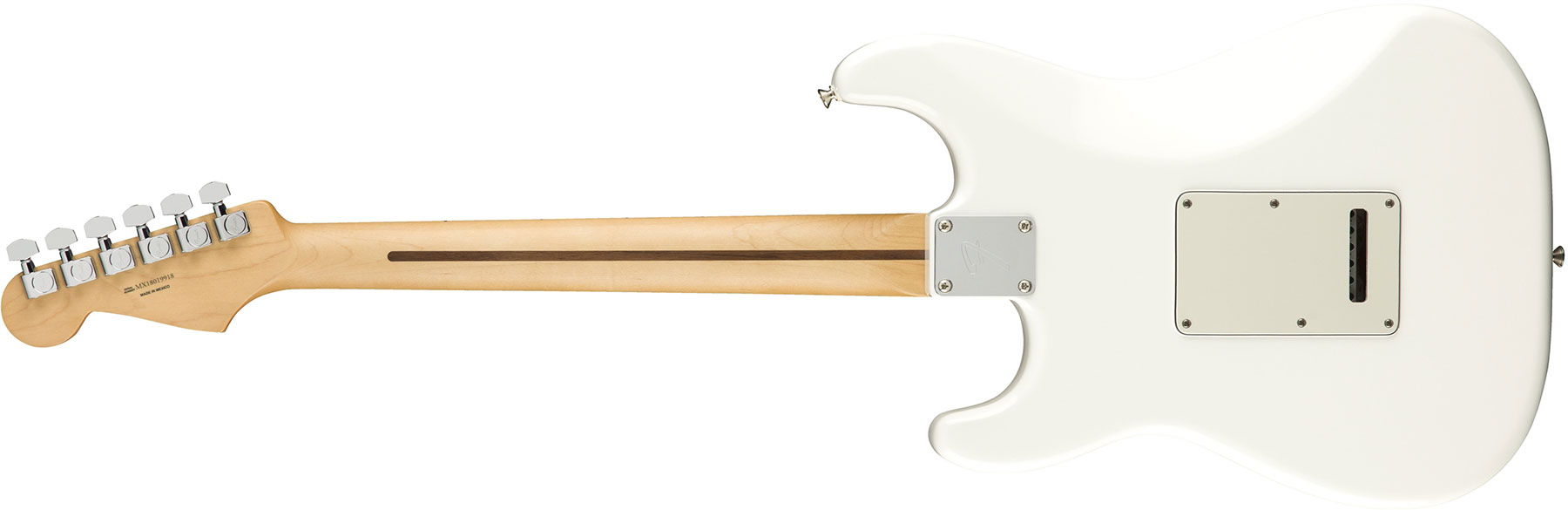 Fender Strat Player Mex Hss Mn - Polar White - E-Gitarre in Str-Form - Variation 1