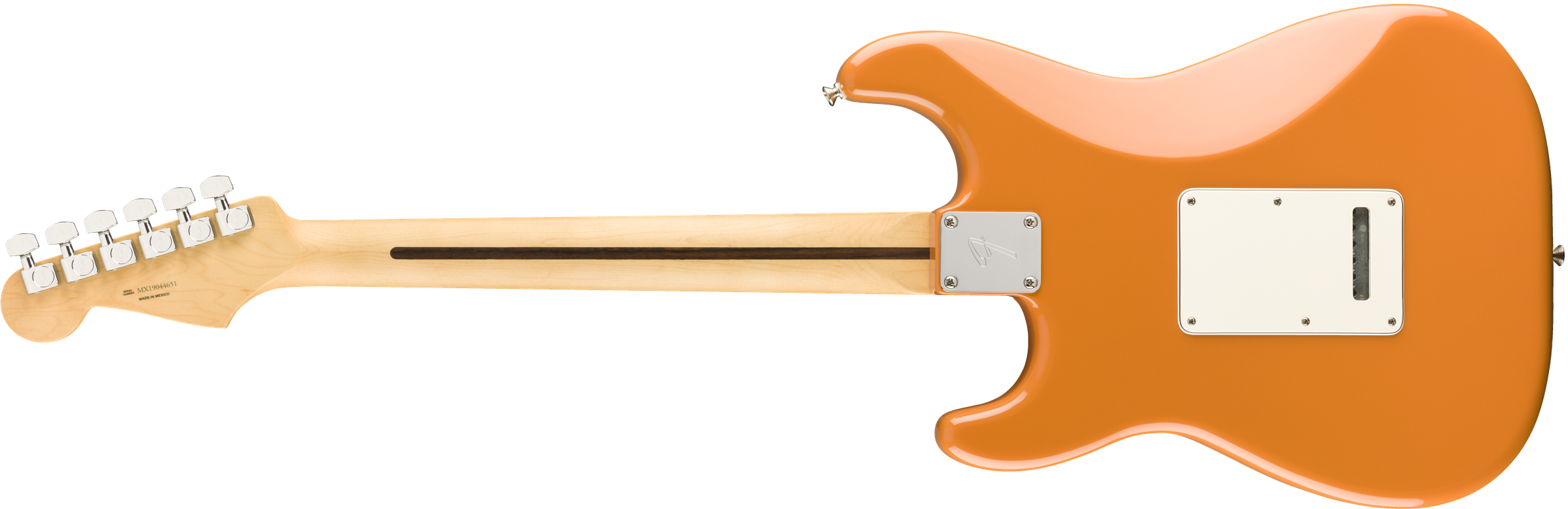 Fender Strat Player Mex Hss Pf - Capri Orange - E-Gitarre in Str-Form - Variation 1