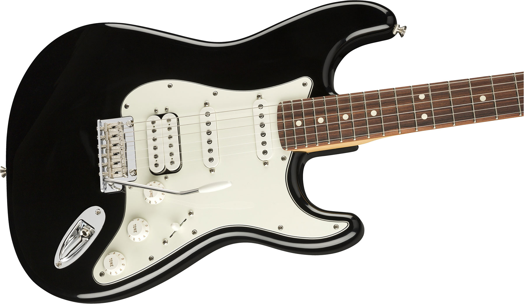 Fender Strat Player Mex Hss Pf - Black - E-Gitarre in Str-Form - Variation 2