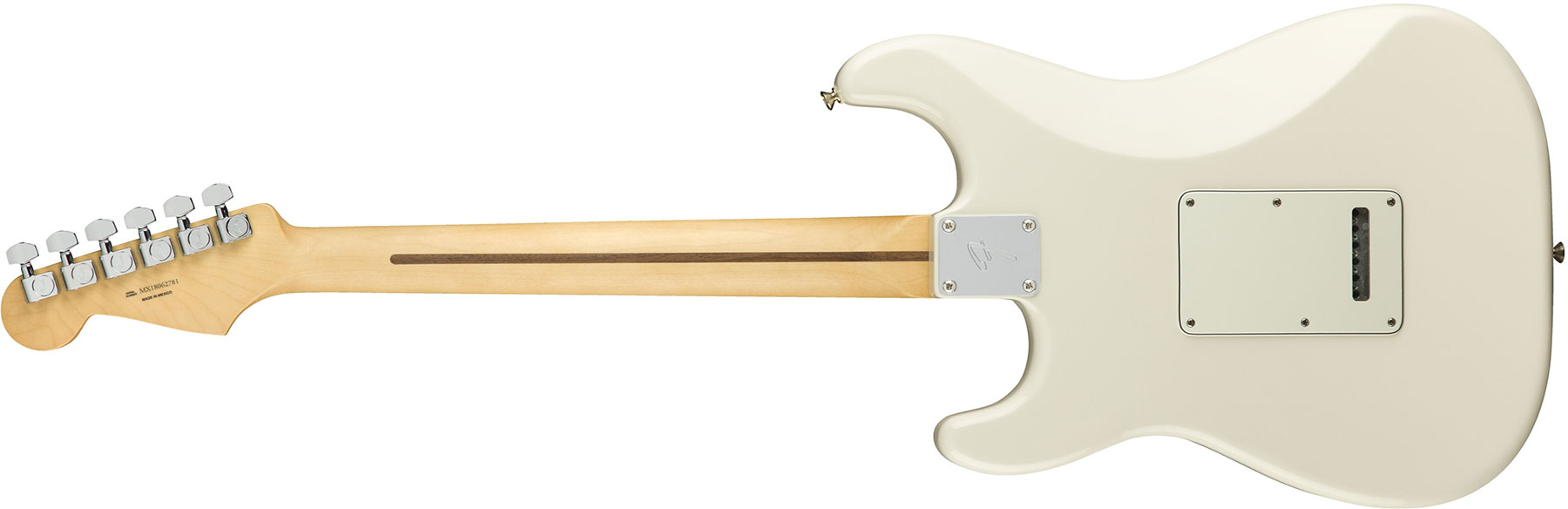 Fender Strat Player Mex Sss Mn - Polar White - E-Gitarre in Str-Form - Variation 1