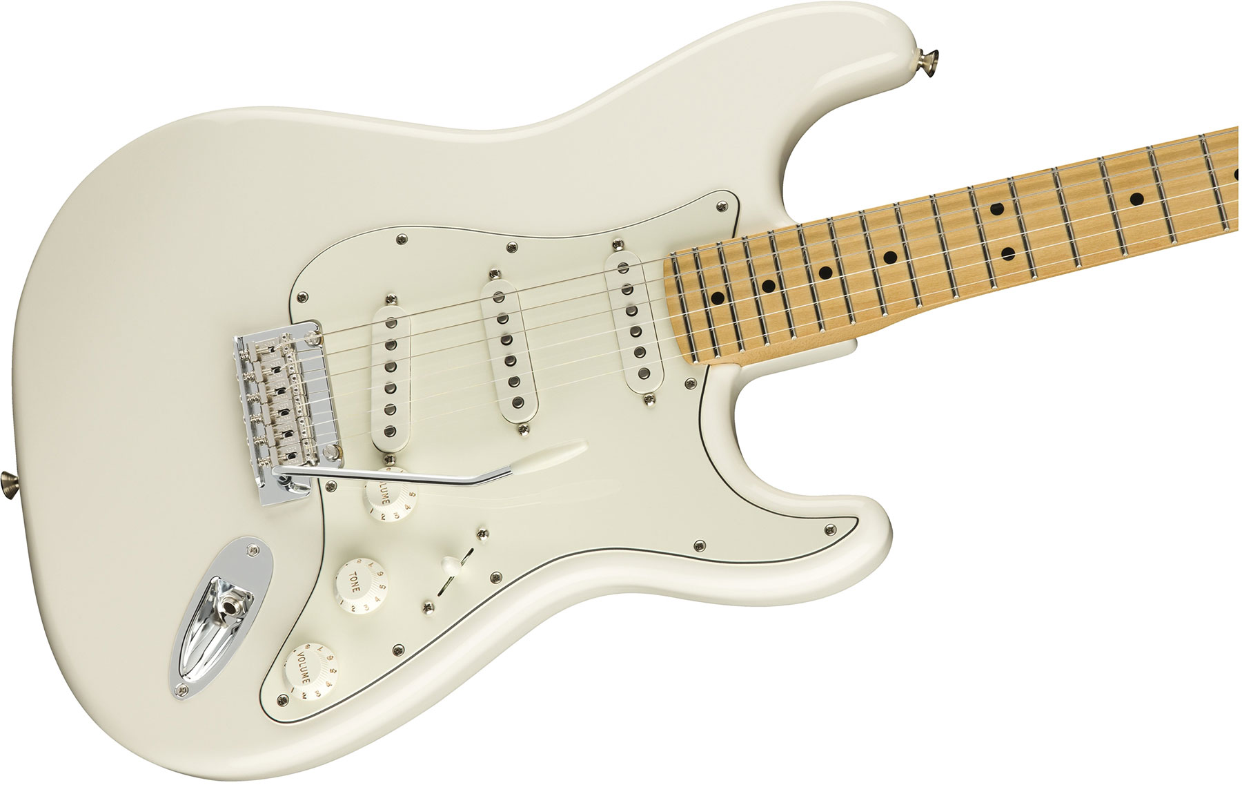 Fender Strat Player Mex Sss Mn - Polar White - E-Gitarre in Str-Form - Variation 2