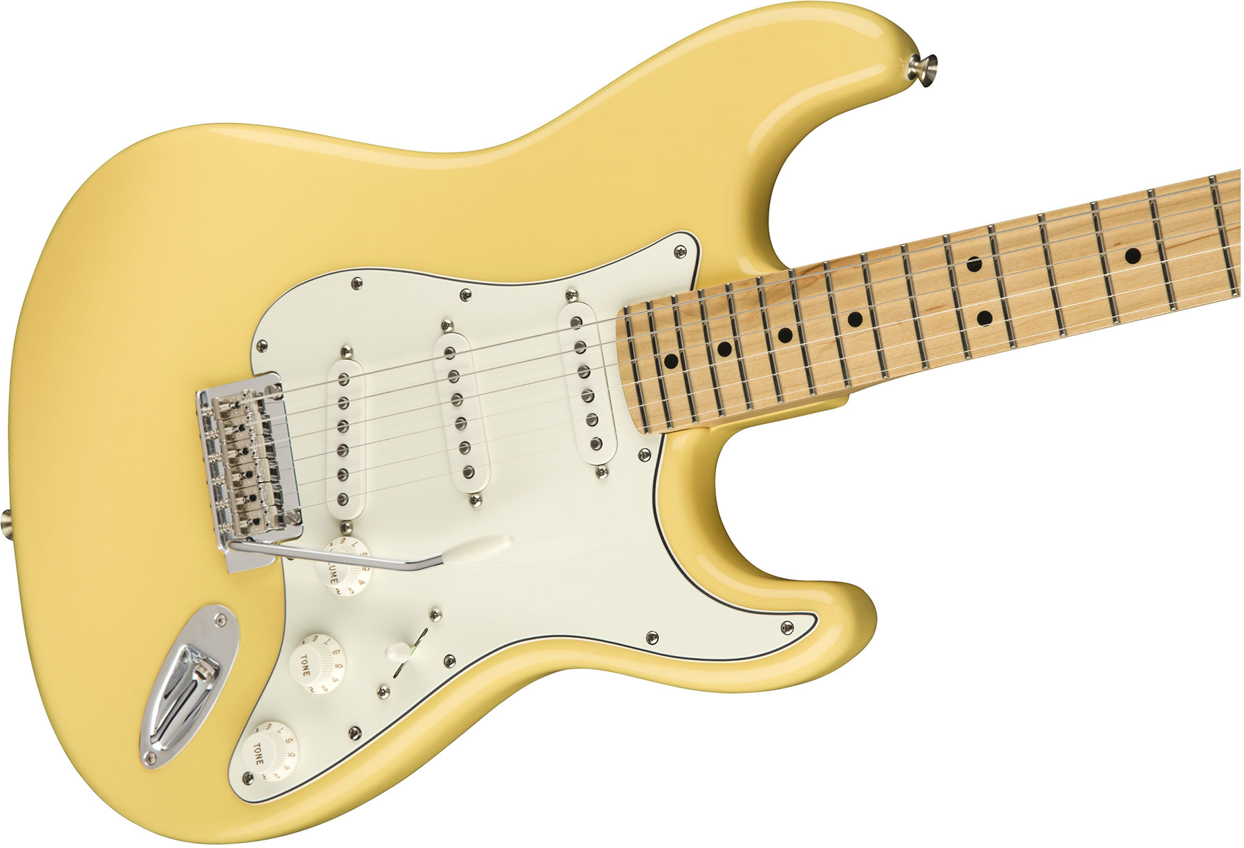 Fender Strat Player Mex Sss Mn - Buttercream - E-Gitarre in Str-Form - Variation 2