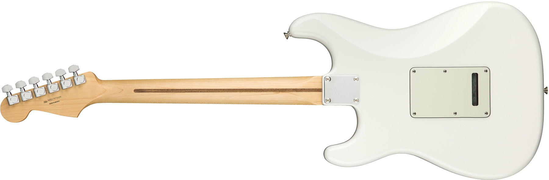 Fender Strat Player Mex Sss Pf - Polar White - E-Gitarre in Str-Form - Variation 1