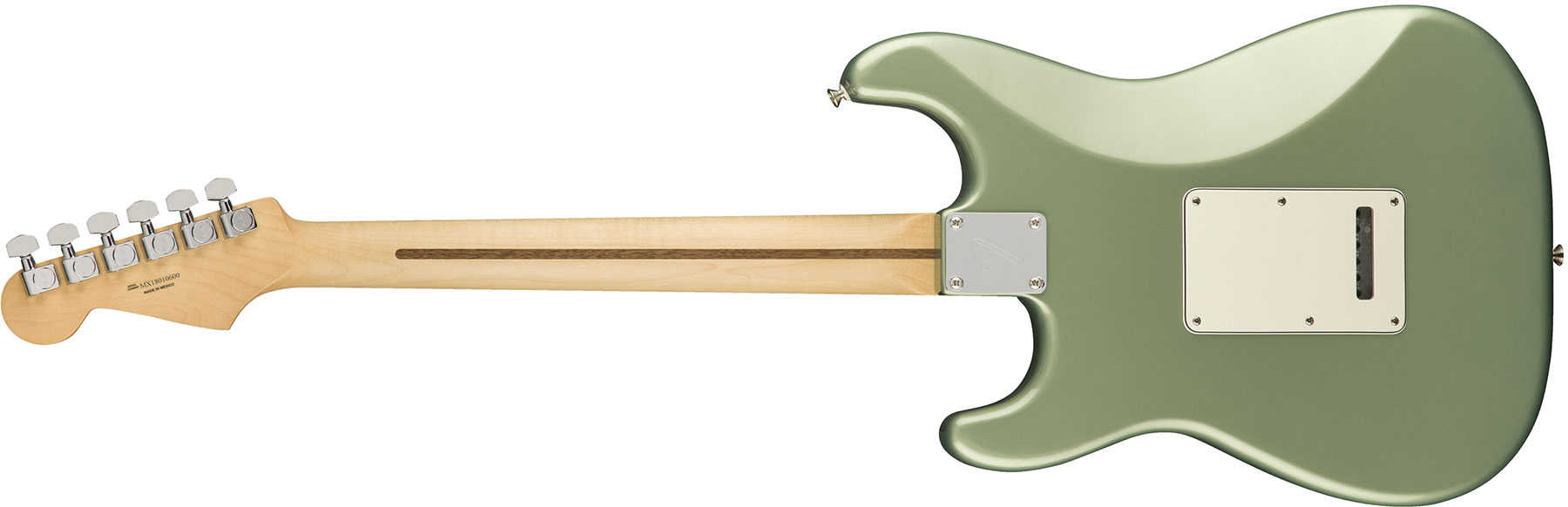 Fender Strat Player Mex Sss Pf - Sage Green Metallic - E-Gitarre in Str-Form - Variation 1