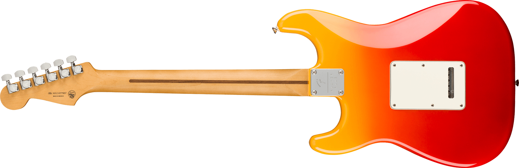 Fender Strat Player Plus Lh Gaucher Mex 3s Trem Pf - Tequila Sunrise - E-Gitarre für Linkshänder - Variation 1