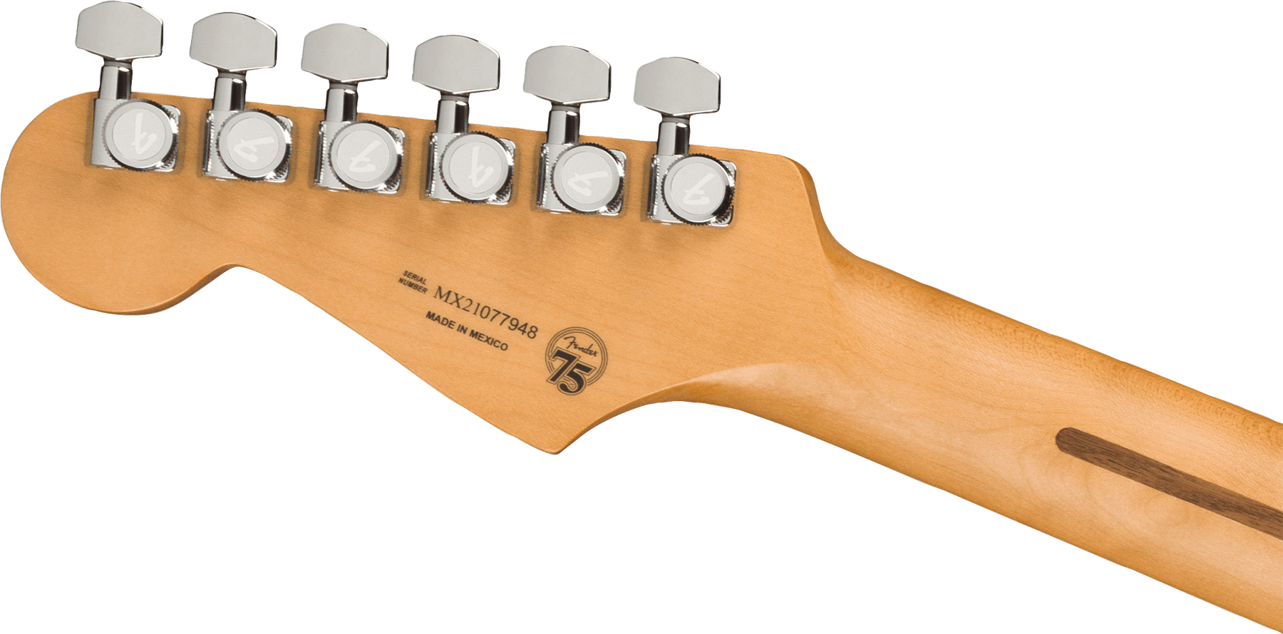 Fender Strat Player Plus Lh Mex Gaucher 3s Trem Mn - Olympic Pearl - E-Gitarre für Linkshänder - Variation 3