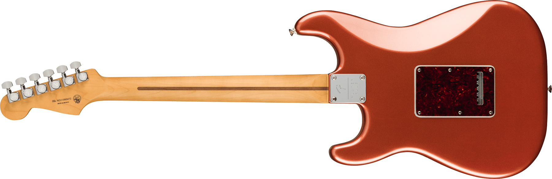 Fender Strat Player Plus Mex 3s Trem Pf - Aged Candy Apple Red - E-Gitarre in Str-Form - Variation 1