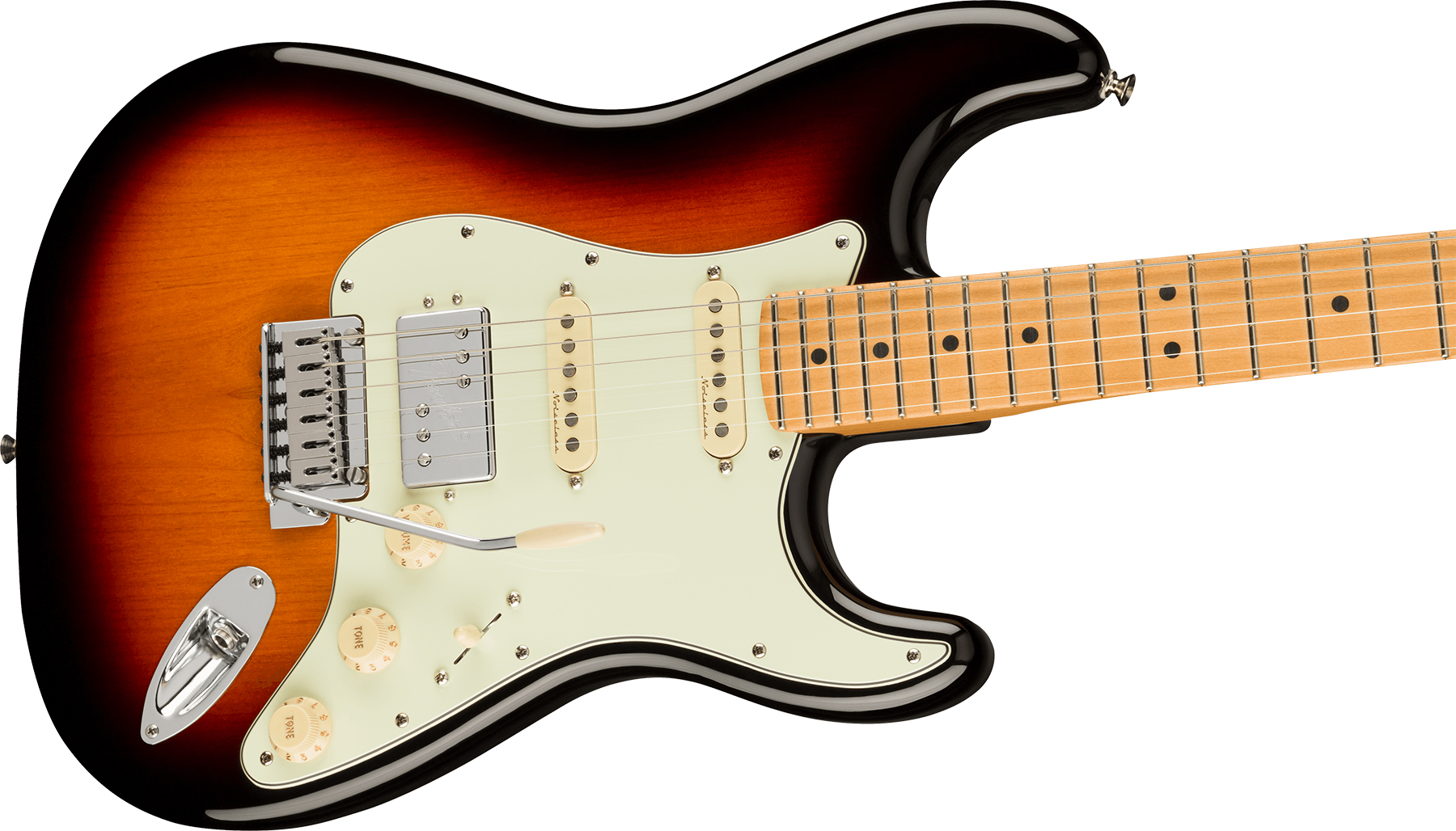 Fender Strat Player Plus Mex Hss Trem Mn - 3-color Sunburst - E-Gitarre in Str-Form - Variation 2