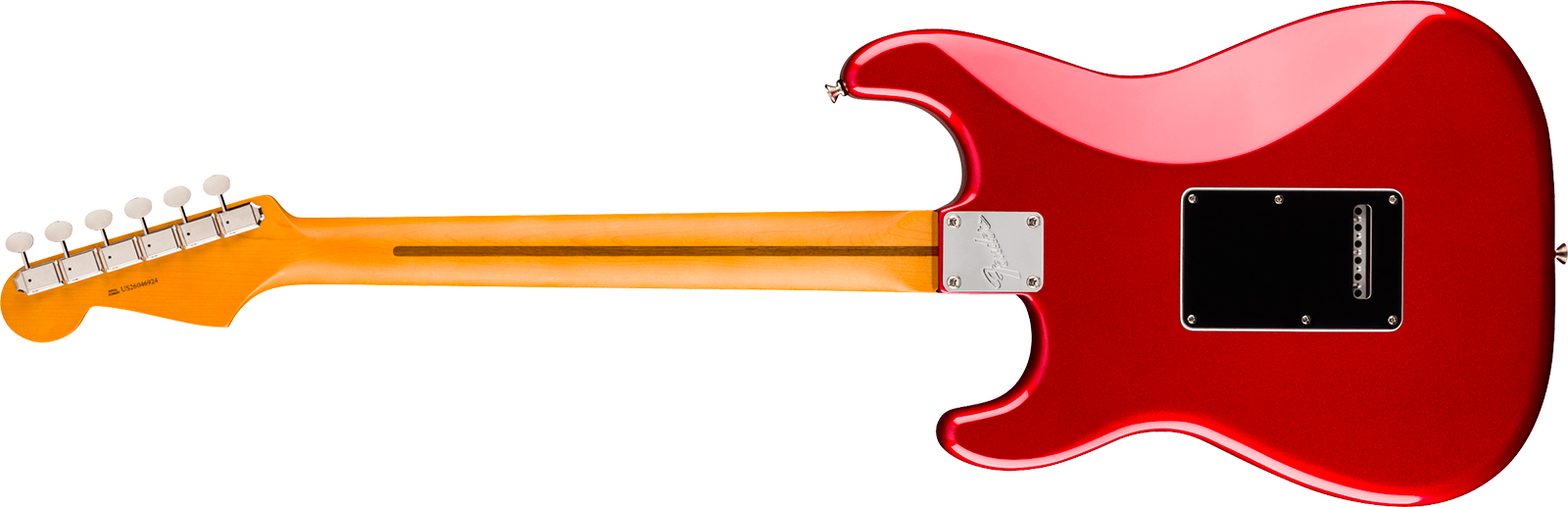 Fender Strat Silent System American Pro. Classic Ltd Usa 3s Trem Mn - Candy Apple Red - E-Gitarre in Str-Form - Variation 1