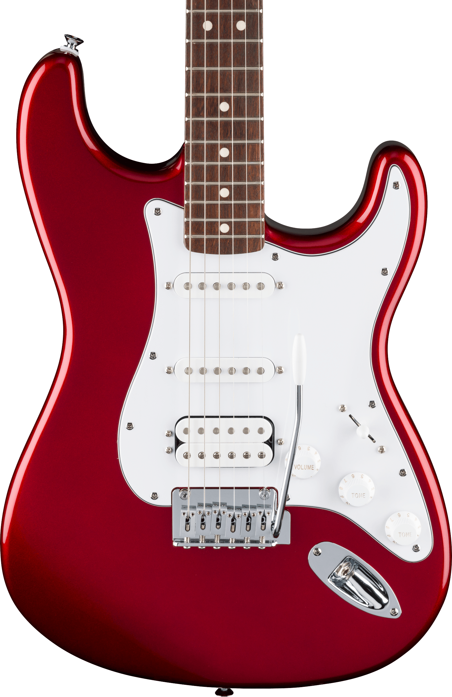 Fender Strat Standard Hss Trem Lau - Candy Cola - E-Gitarre in Str-Form - Variation 2