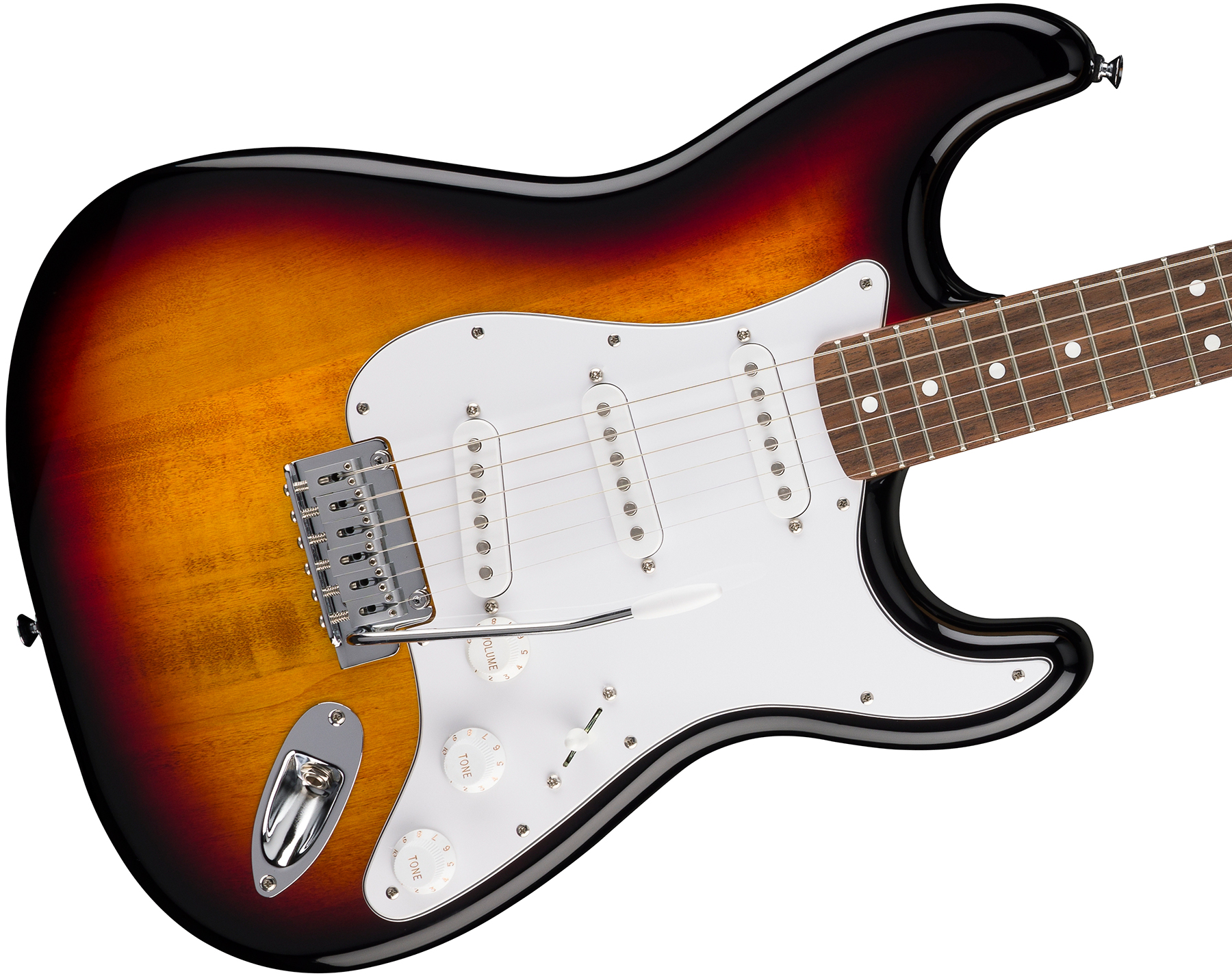 Fender Strat Standard Mex 3s Trem Lau - 3-color Sunburst - E-Gitarre in Str-Form - Variation 2