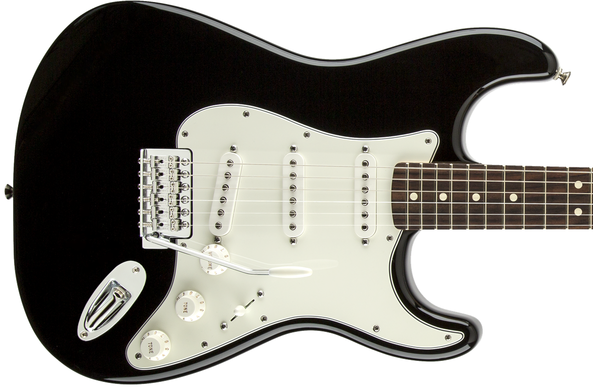 Fender Strat Standard Mex Sss Pf - Black - E-Gitarre in Str-Form - Variation 1