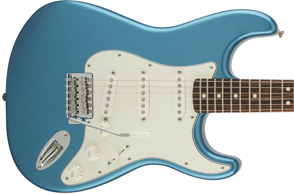 Fender Strat Standard Mex Sss Pf - Lake Placid Blue - E-Gitarre in Str-Form - Variation 1