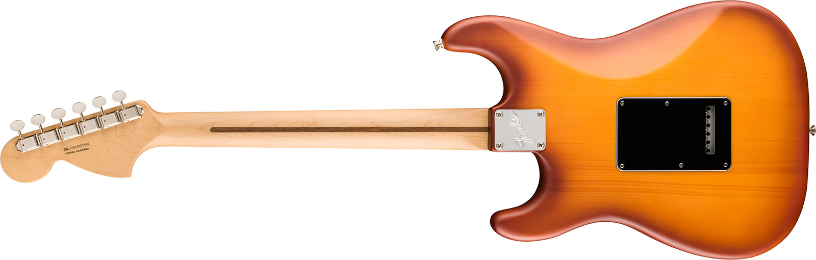 Fender Strat Timber Spruce American Performer Fsr Ltd Usa 3s Rw - Honey Burst - E-Gitarre in Str-Form - Variation 1